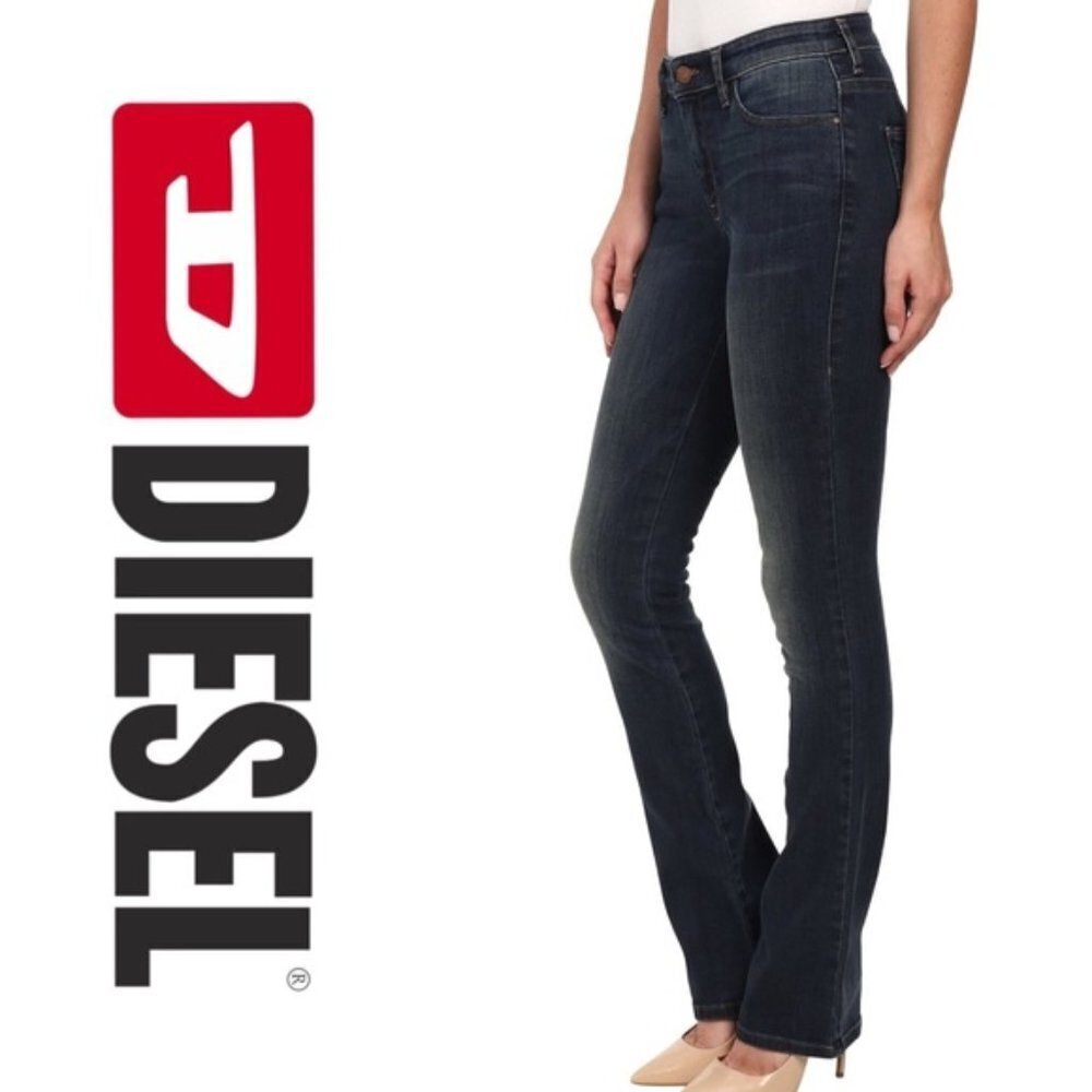Diesel Doris-B Super Slim Bootcut Jeans - Picture 2 of 6